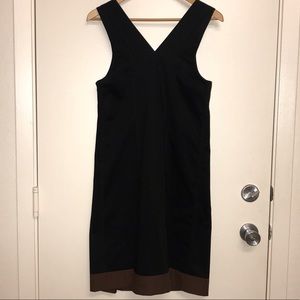 SPORTMAX CODE Dress, Size 6, Black an Brown